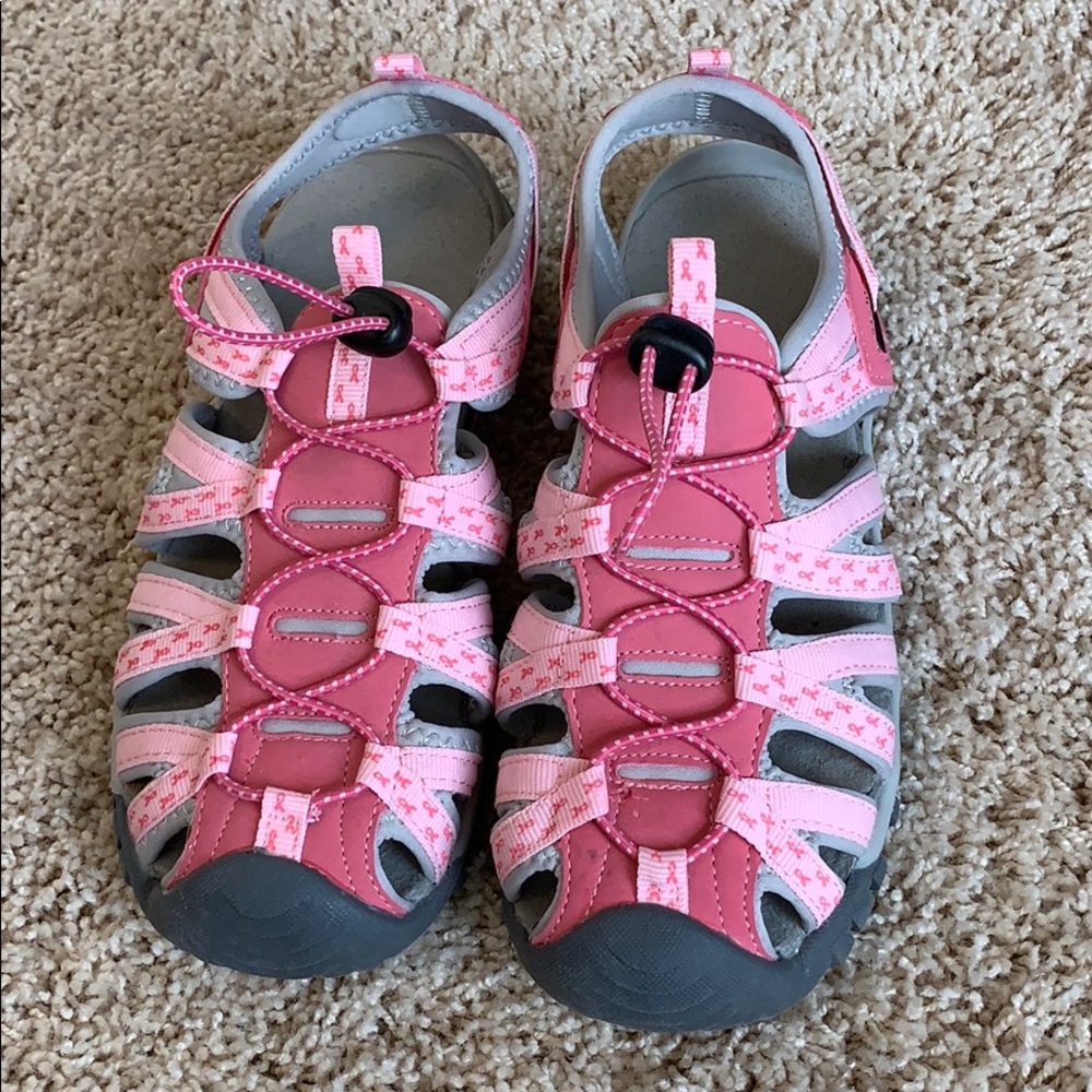 Breast cancer awareness shoes